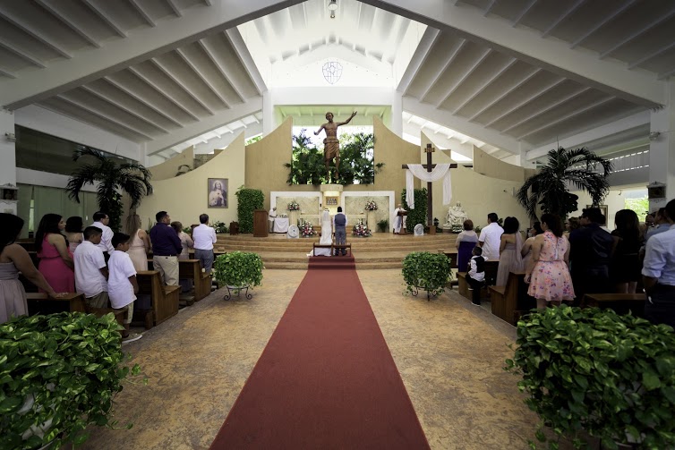 Boda catolica en Cancun
