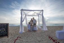 pequeña boda en cancun