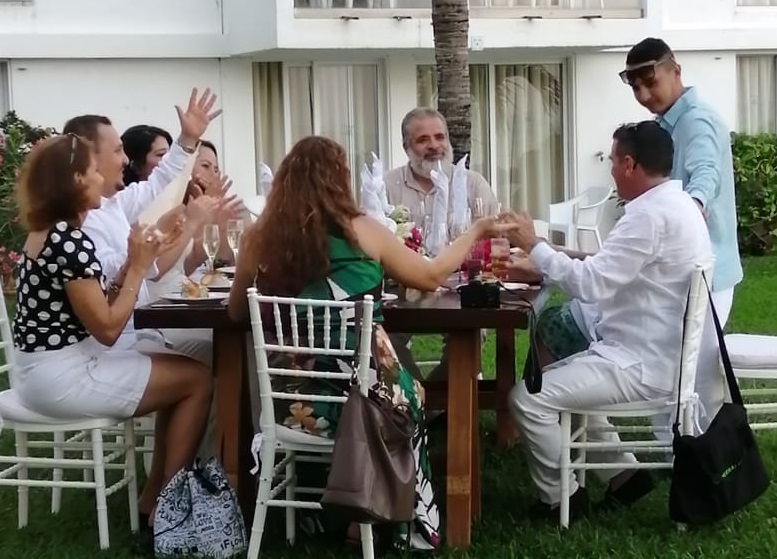 Cena Sencilla de Boda con menos de 20 invitados