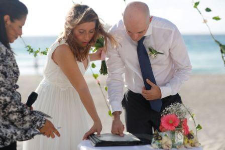 paquete de boda elopment civil mexicano y extranjero en Cancun, Quintana Roo, Mexico