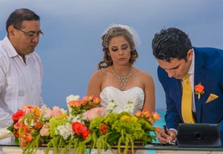 Ceremonia civil en cancun
