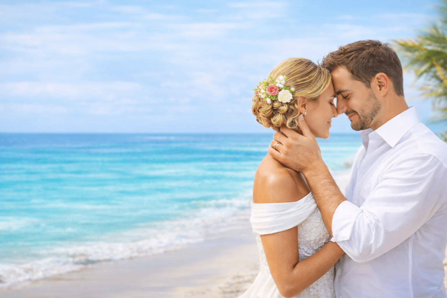 Boda en la playa Cancún